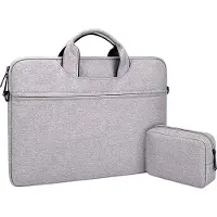 Devia Sac à main MacBook Justyle 15,4" gris (15.40", Apple), Sac pour notebook, Gris