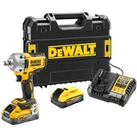 DeWalt Bd-dcf891h2t 1/2 2x5ah Ps Pneumatic Impact Gun Jaune One Size / EU Plug 220V