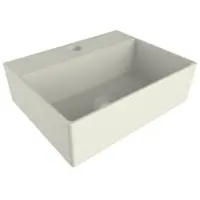 Plieger Kansas Mini Fontein 1 Kraangat 29x23cm Matt White (230 mm, 290 mm)