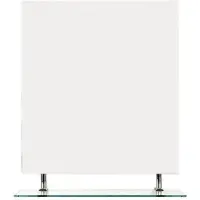 Sapho Wega - Miroir 800x800 mm, avec étagère 60092-8