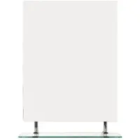 Sapho Wega - Miroir 700x800 mm, avec étagère 60092-7