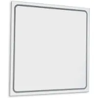Sapho Gemini II - Miroir avec éclairage LED, 550x550 mm GM055