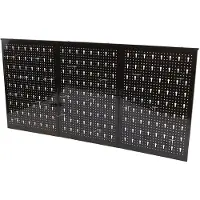 HBM Mur d'outils en acier avec 18 crochets