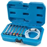HBM Kit de 7 clés de vidange de liquide de frein