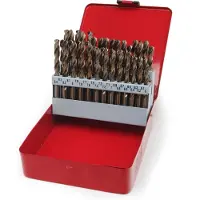 HBM Jeu de forets 6-10 x 0,1 mm HSS - 5% Cobalt
