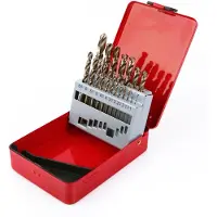 HBM Jeu de forets 1-10 x 0,5 mm - HSS 5 % cobalt