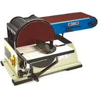 HBM Ponceuse à bande et à disque professionnelle 150 x 1220
