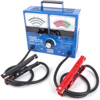 HBM Testeur de batterie professionnel 160 ampères, 12 volts, 10-160AH