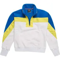 Superdry Mountain Sport Dolman Henley Sweatshirt Blanc S Femme