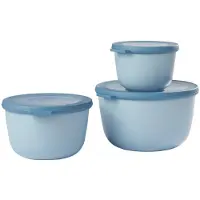 Mepal Coffret de conservation des aliments Cirqula, lot de 3