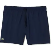 Lacoste Shorts de bain bleu marine