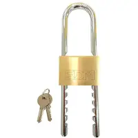 EDM Padlock 60-160 Mm Doré