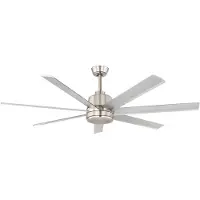 Eglo Ventilateur de plafond Azar 60 152cm gris métallisé