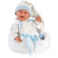 Carletto Deutschland Babypuppe mit Hängewiege