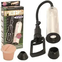 Shots Deluxe Pompe à pénis 23 cm avec poignée à gâchette