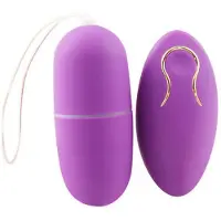 Auxfun Mini-vibrateur à œuf avec télécommande Violet