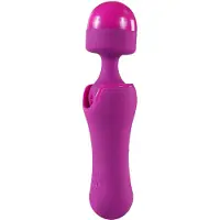 Auxfun Mini baguette magique vibrante avec angle réglable