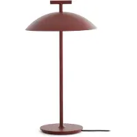Kartell Mini Geen-A Lampe de table Brick Red | Mains powered