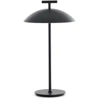 Kartell Luminaire Extérieur , Mini Geen-A, dimmable, Noir, Salon / séjour, Métal, Design