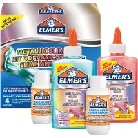 Elmers Metallic Slime Kit 4 Pièces