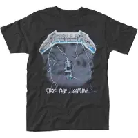 Ginza.se Hommes, T-shirt, Ride The Lightning, Noir, (L)
