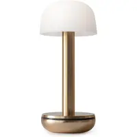 HUMBLE Two Gold Glass Frosted