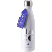 Paladone Trinkflasche Playstation Metall 500ml weiß