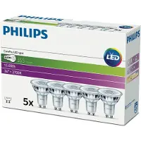 Philips LED multipack PAR16 (contenu : 5) GU10 2700K - Ampoule à LED / Multi- CorePr (VE5) #70029400