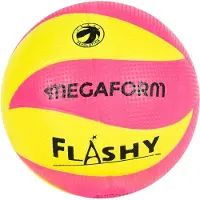 Megaform Volleyball Flashy - toucher doux et plaisir de jeu étanche
