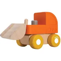 PlanToys Jeu En Bois Mini Bulldozer-