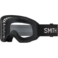 Smith - Masque de VTT - Loam Mtb Black - Clear Single en Silicone - Noir