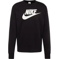 Nike Hommes, Pull-over, Sweat-shirt ras du cou NSW Club - 84009, Noir, (XXL)
