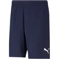 Puma Pantalon de sport 'TeamRise' bleu marine / blanc