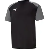Puma Teampacer Maillot Hommes Manches Courtes - Noir / Gris