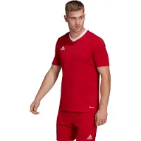 Adidas T-Shirt fonctionnel 'Entrada 22' rouge / blanc