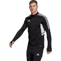 Adidas Hommes, Pull-over, Sweat-shirt pour homme Condivo 22 Training Top noir HA6269 (L), Noir, (L)