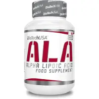 Biotech USA ALA 50 gélules / Antioxydants et extraits naturels / 250 mg d'acide alpha lipoïque en gélules de gélatine