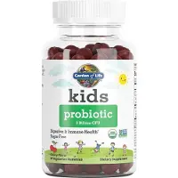 Garden of life , Probiotique Enfants, Cerise, 3 Milliards d'UFC, 30 Gommes Végétariennes