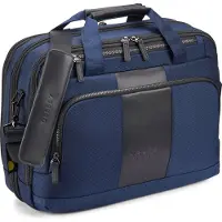 Delsey Wagram 2 Laptop Briefcase Bleu