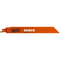 Bahco Lame de scie sabre , Sandflex, bimétallique, 228 mm, 10 ZpZ, HST, lot de 5