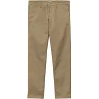 Carhartt WIP Pantalon chino 'Sid' noisette