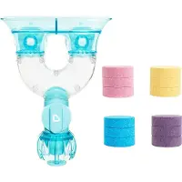 Munchkin Lot de 2 jouets de bain et 12 tablettes Colour Mix Lab, +36 mois,