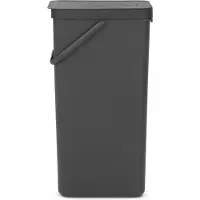 Brabantia Sort Go récipient 40l Dark Grey