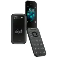 Nokia 2660 Flip, Ouverture, Double SIM, 7.11 cm (2.8"), 0.3 MP, 1450 mAh, Noir