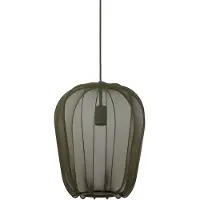 Light & Living Suspension verte Plumeria Ø 34cm