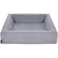 Bia Housse en coton pour panier pour chien , gris