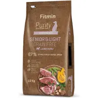 Fitmin Dog Purity Grain Free Senior &amp; Light Lamb 12 kg