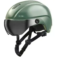 Cairn Casque vélo avec visière Fuse Taille M Vert