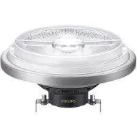 Signify MASTER Spot LED Réflecteur G53 AR111 20W 1270lm 24D - 930 Blanc Chaud | Meilleur rendu des couleurs - Dimmable - Équivalent 100W