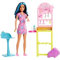 Barbie Ensemble de poupées - Skipper First Job - Perceur d'oreil - - UneTaille - Poupée
